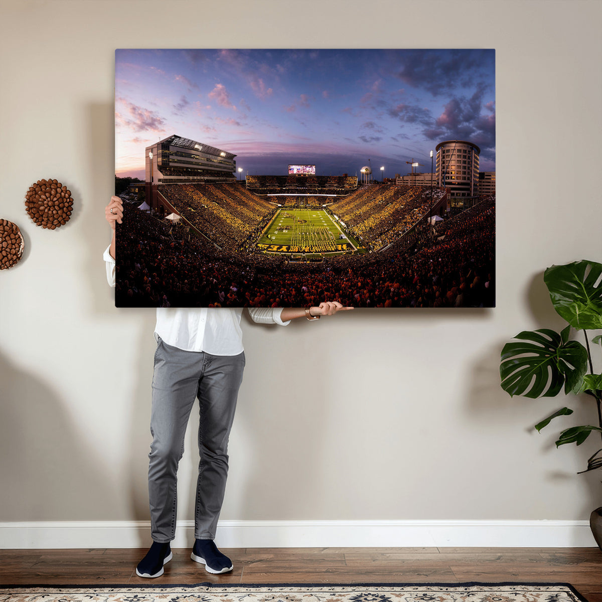 49683861-MGV-CV-36X24 - Stadium Wall Art Canvas Print