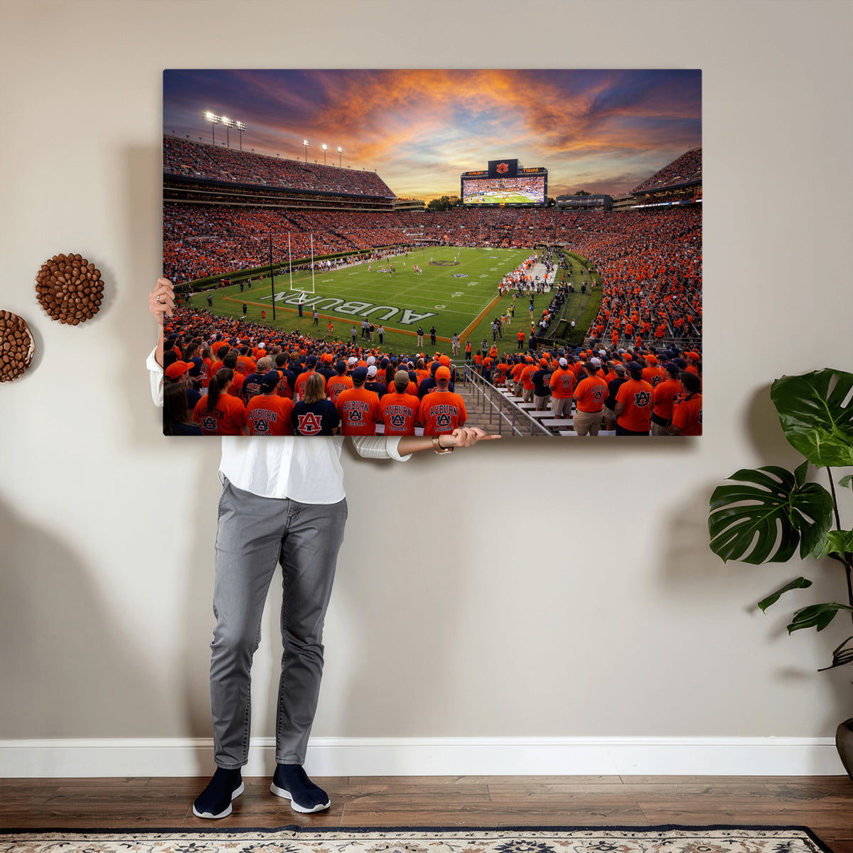 46347891-MGV-CV-36X24 - Stadium Wall Art Canvas Print
