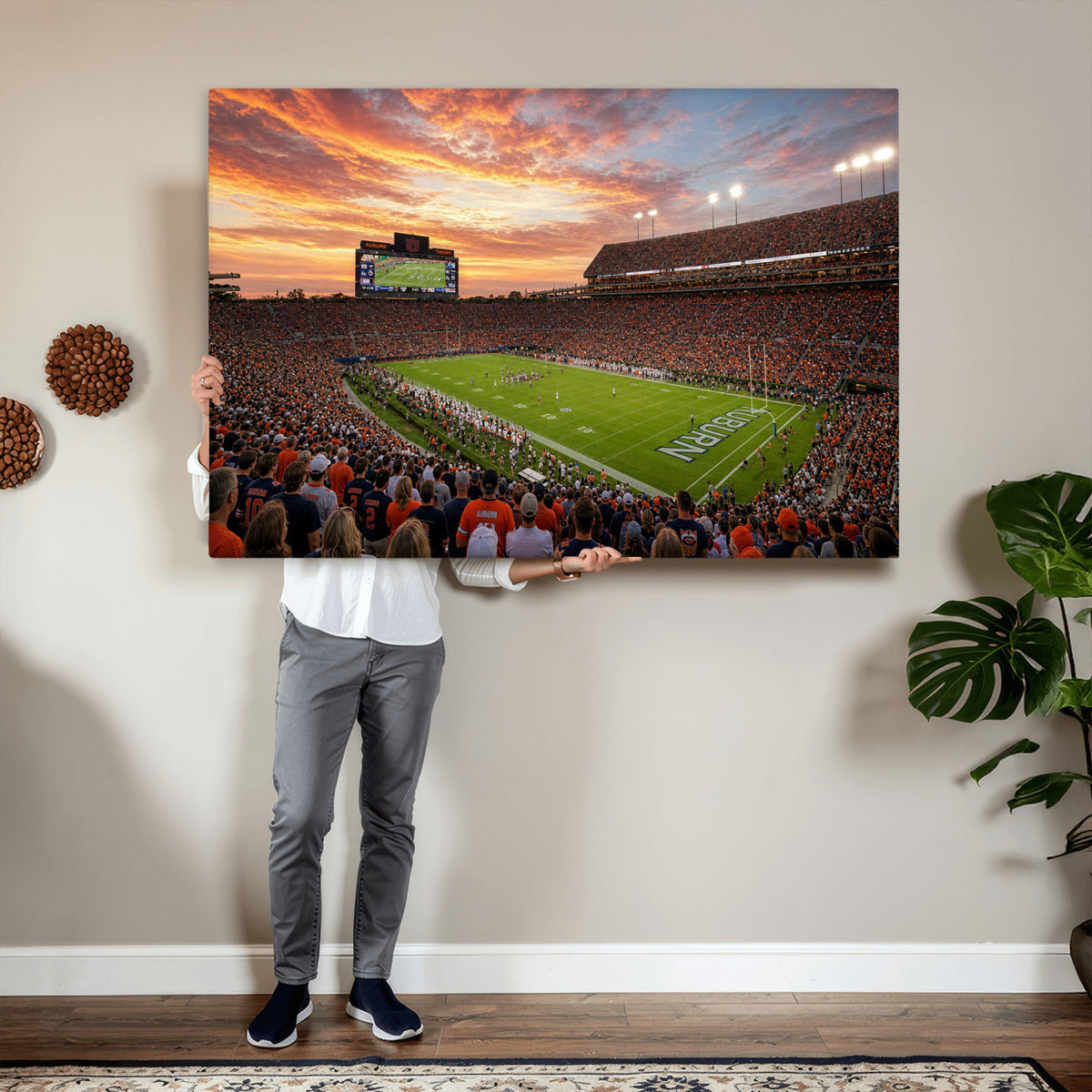 28631591-MGV-CV-36X24 - Stadium Wall Art Canvas Print