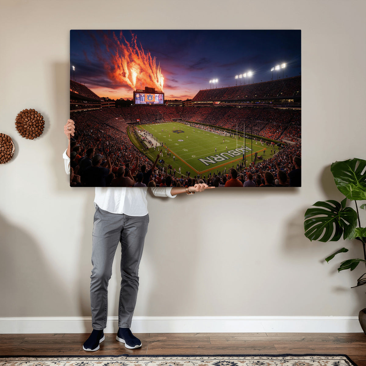 30686080-MGV-CV-36X24 - Stadium Wall Art Canvas Print