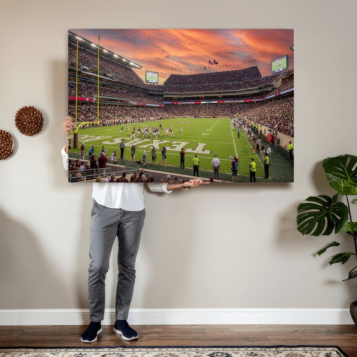 80055809-MGV-CV-36X24 - Stadium Wall Art Canvas Print
