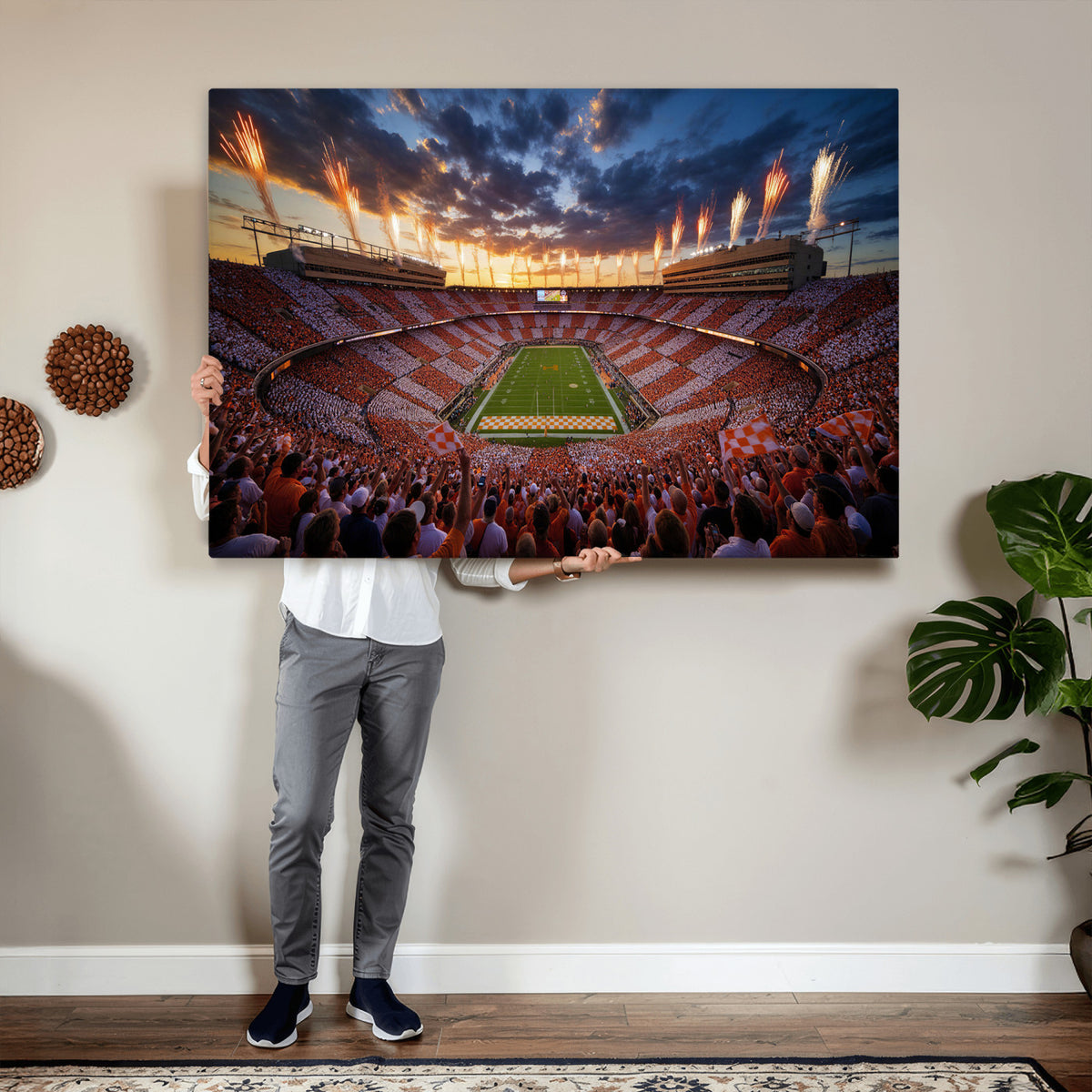 29672818-MGV-CV-36X24 - Stadium Wall Art Canvas Print