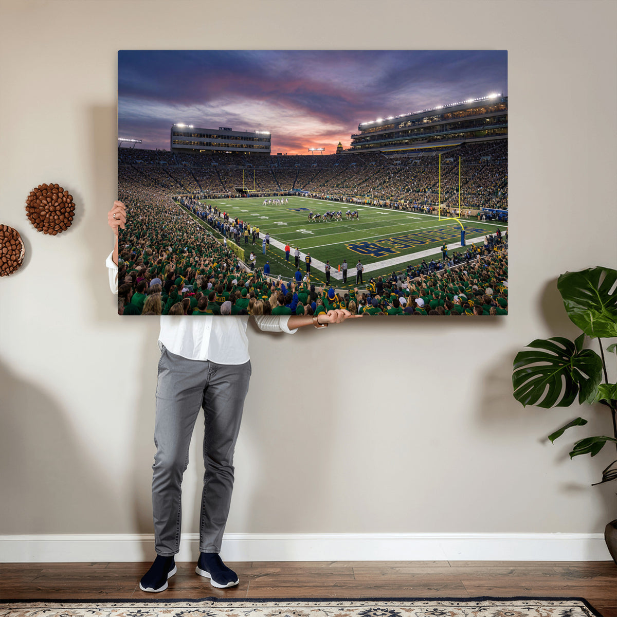 34836892-MGV-CV-36X24 - Stadium Wall Art Canvas Print