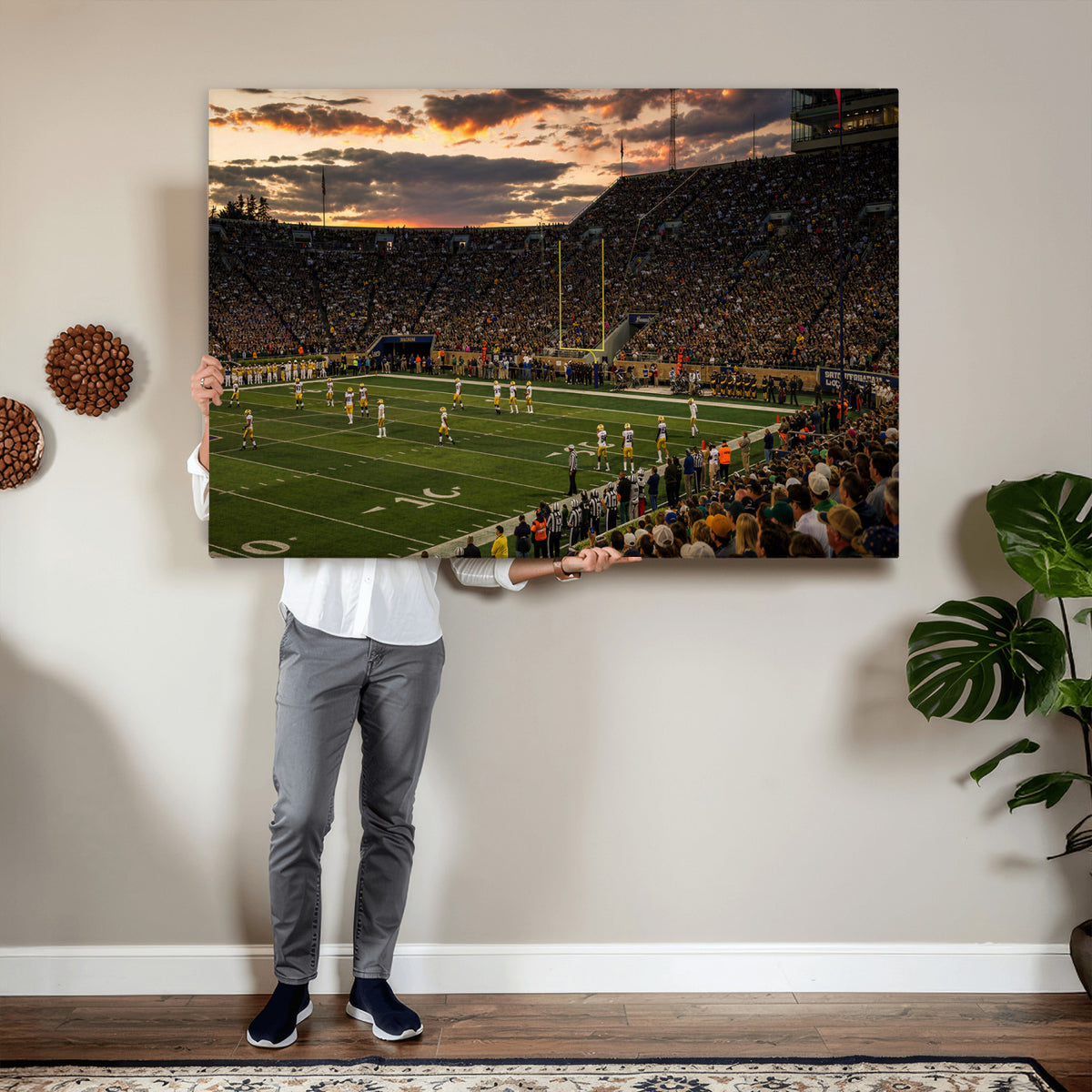 17703678-MGV-CV-36X24 - Stadium Wall Art Canvas Print