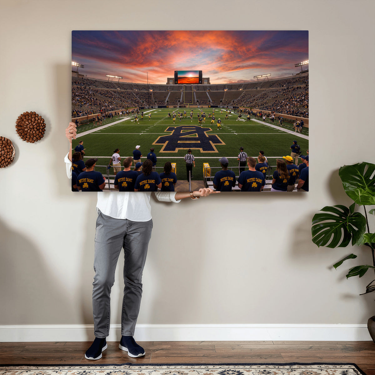 75411323-MGV-CV-36X24 - Stadium Wall Art Canvas Print