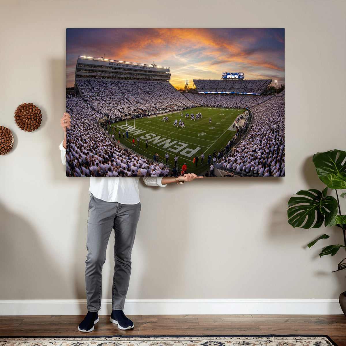 37485833-MGV-CV-36X24 - Stadium Wall Art Canvas Print