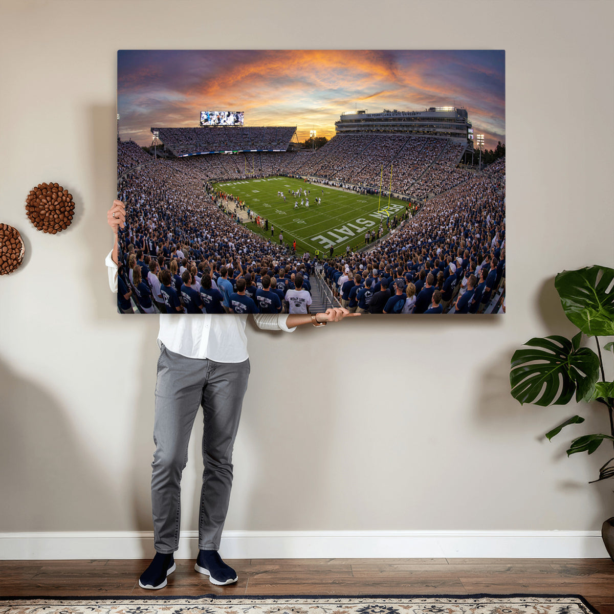 29008668-MGV-CV-36X24 - Stadium Wall Art Canvas Print