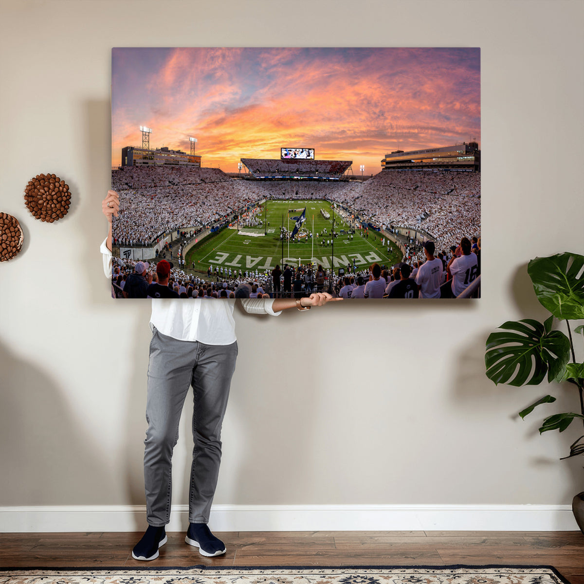 53161432-MGV-CV-36X24 - Stadium Wall Art Canvas Print