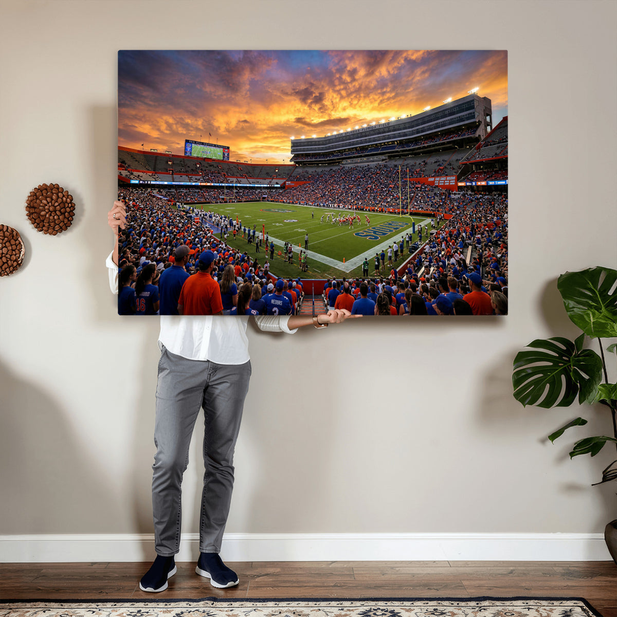 23829865-MGV-CV-36X24 - Stadium Wall Art Canvas Print