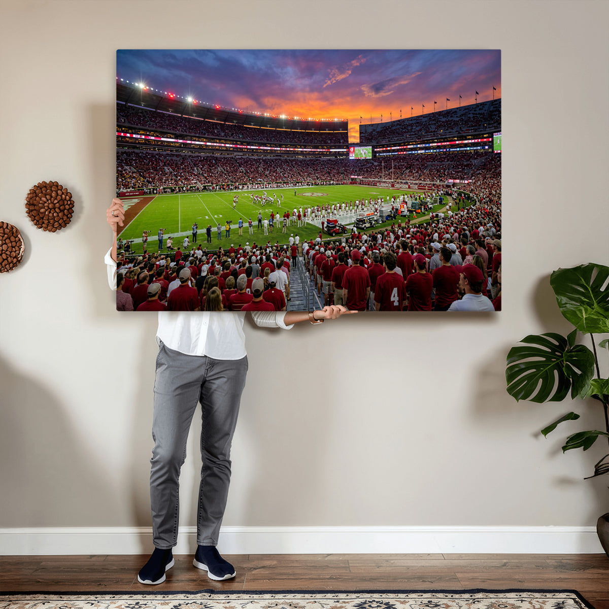 47822048-MGV-CV-36X24 - Stadium Wall Art Canvas Print