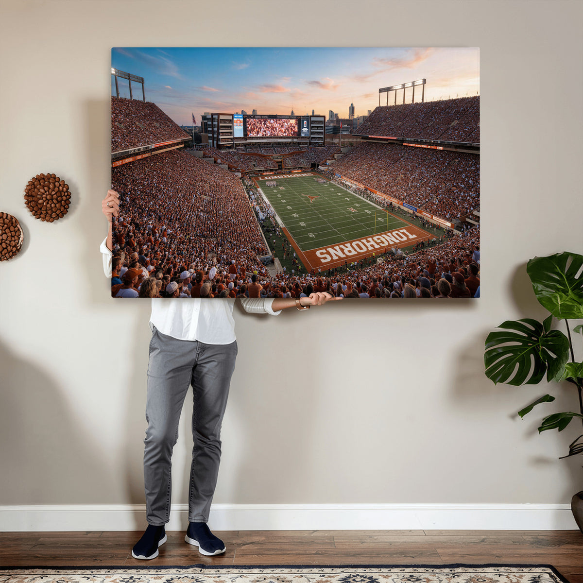 41187139-MGV-CV-36X24 - Stadium Wall Art Canvas Print