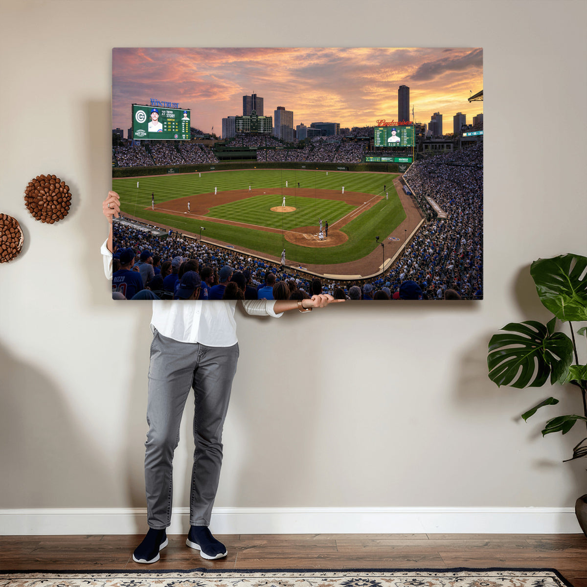 41641466-MGV-CV-36X24 - Stadium Wall Art Canvas Print