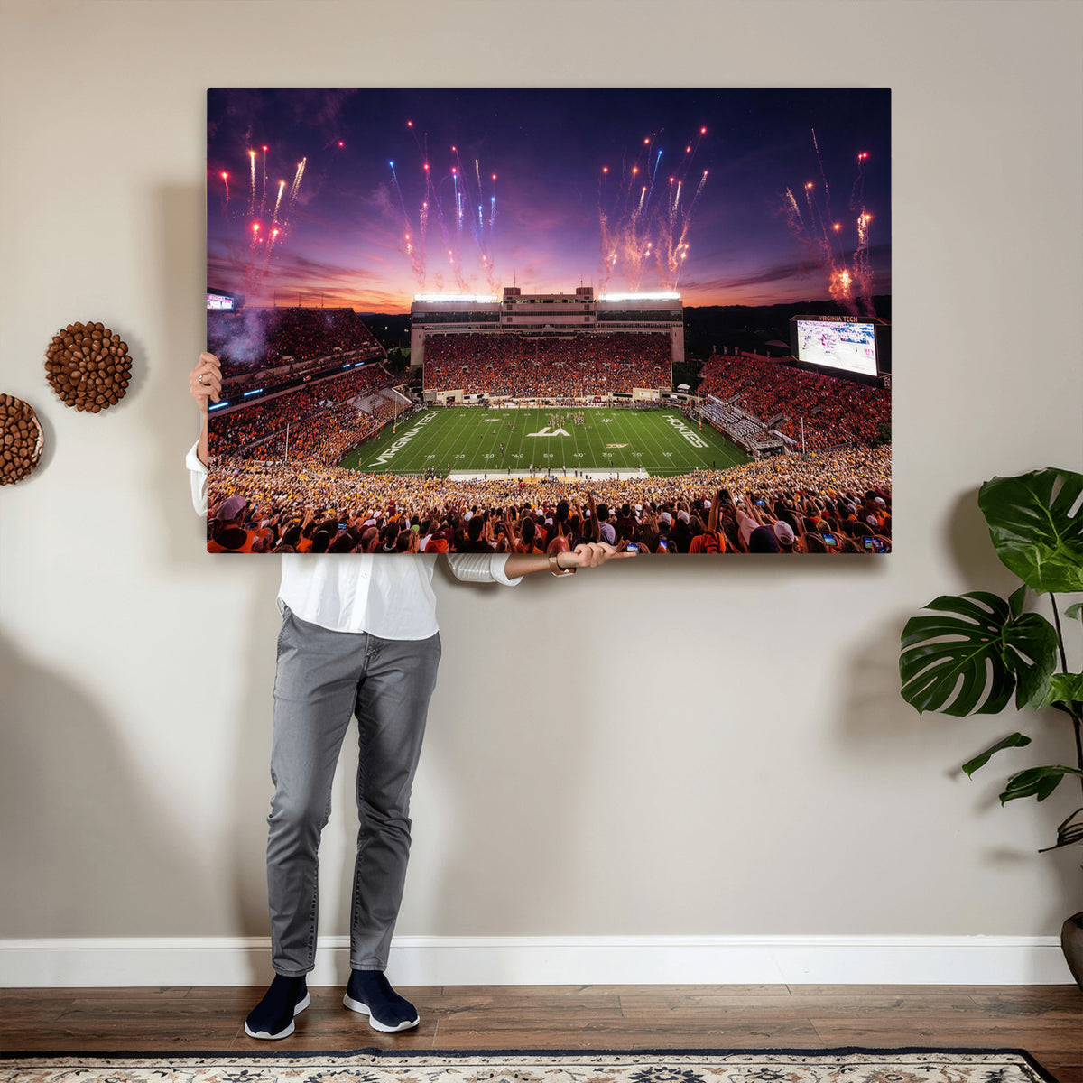 60785214-MGV-CV-36X24 - Stadium Wall Art Canvas Print
