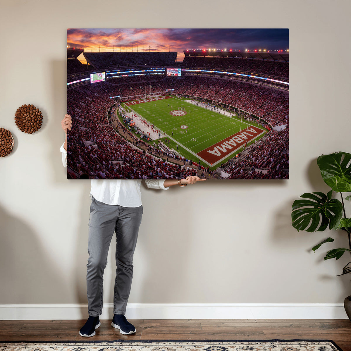 59537492-MGV-CV-36X24 - Stadium Wall Art Canvas Print