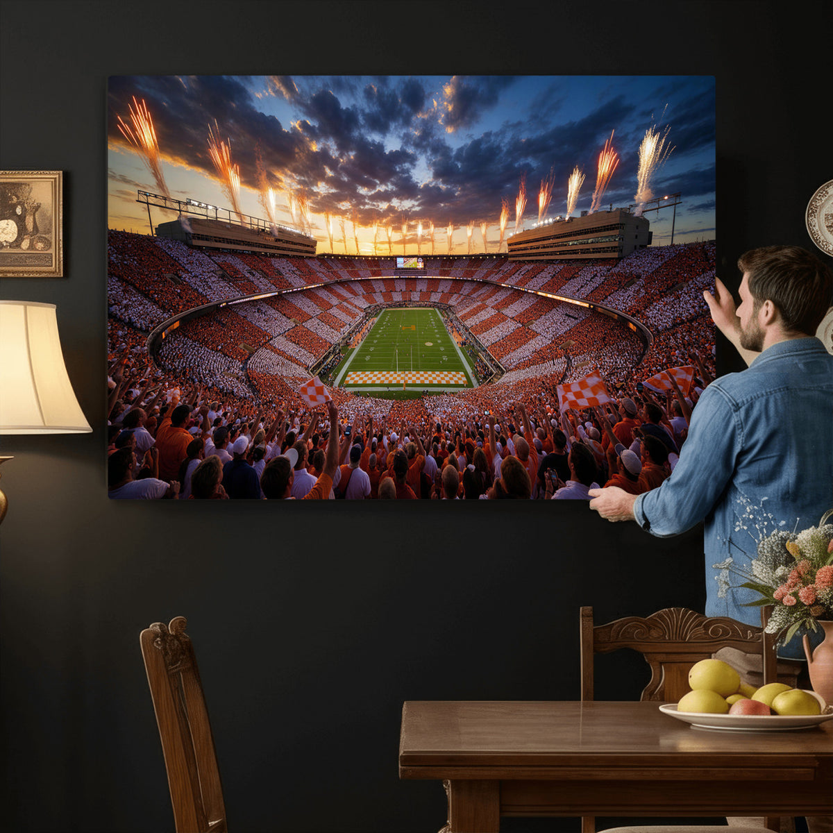 29672818-MGV-CV-36X24 - Stadium Wall Art Canvas Print