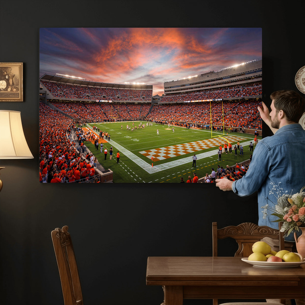 67648335-MGV-CV-36X24 - Stadium Wall Art Canvas Print