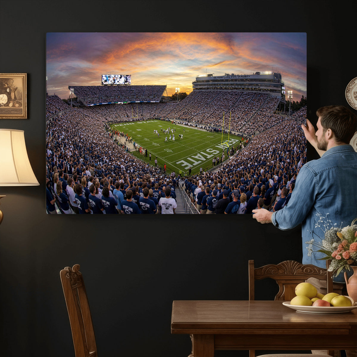 29008668-MGV-CV-36X24 - Stadium Wall Art Canvas Print