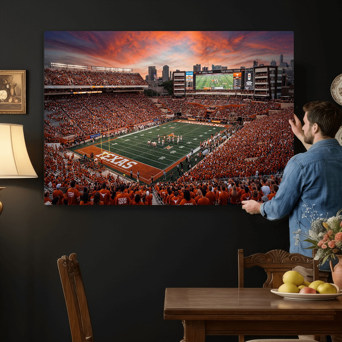68564193-MGV-CV-36X24 - Stadium Wall Art Canvas Print