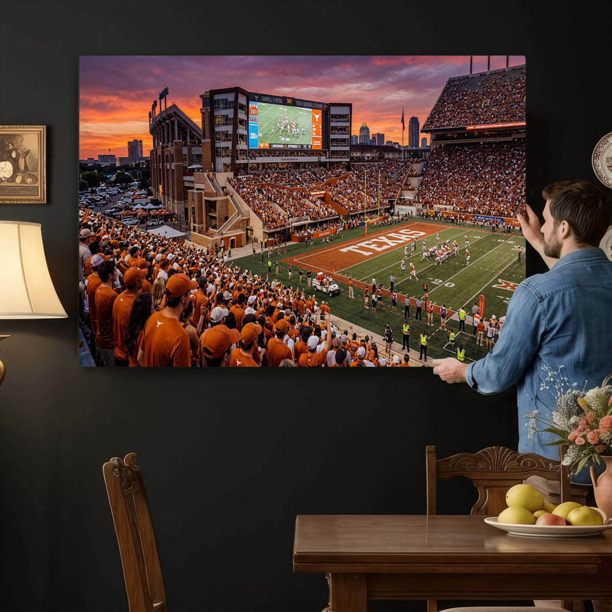23743181-MGV-CV-36X24 - Stadium Wall Art Canvas Print