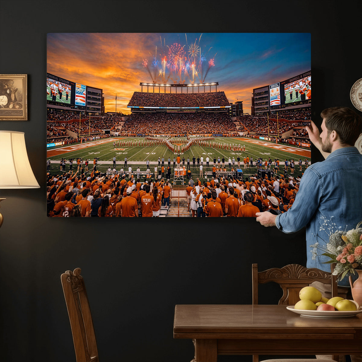 75031291-MGV-CV-36X24 - Stadium Wall Art Canvas Print