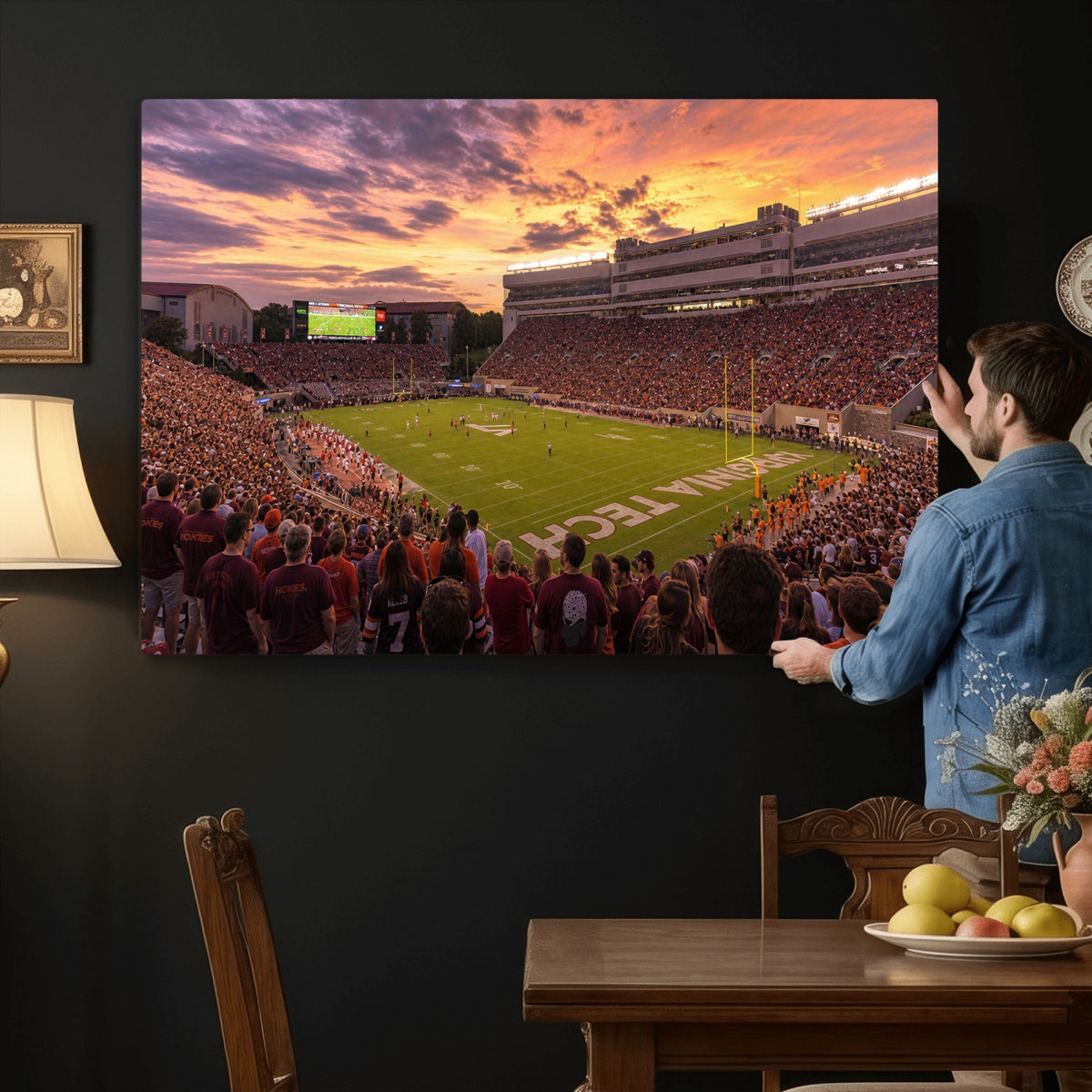20221405-MGV-CV-36X24 - Stadium Wall Art Canvas Print