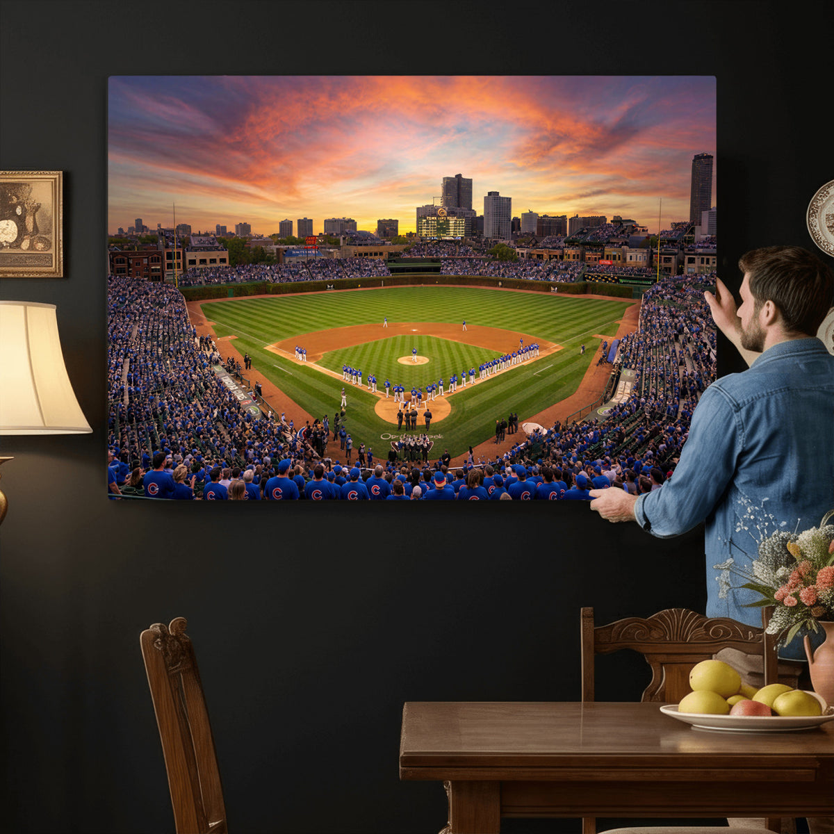 42812246-MGV-CV-36X24 - Stadium Wall Art Canvas Print