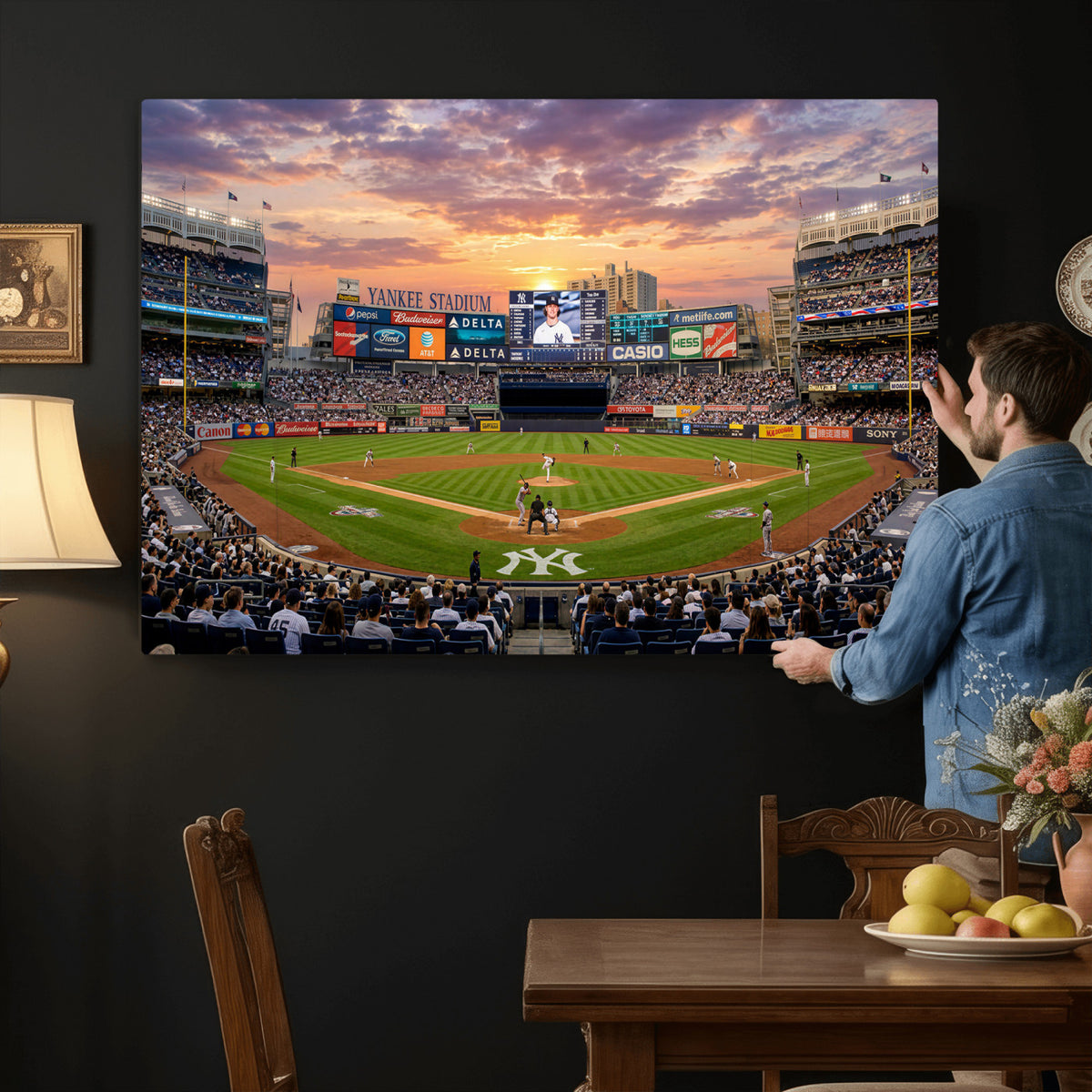 26297292-MGV-CV-36X24 - Stadium Wall Art Canvas Print