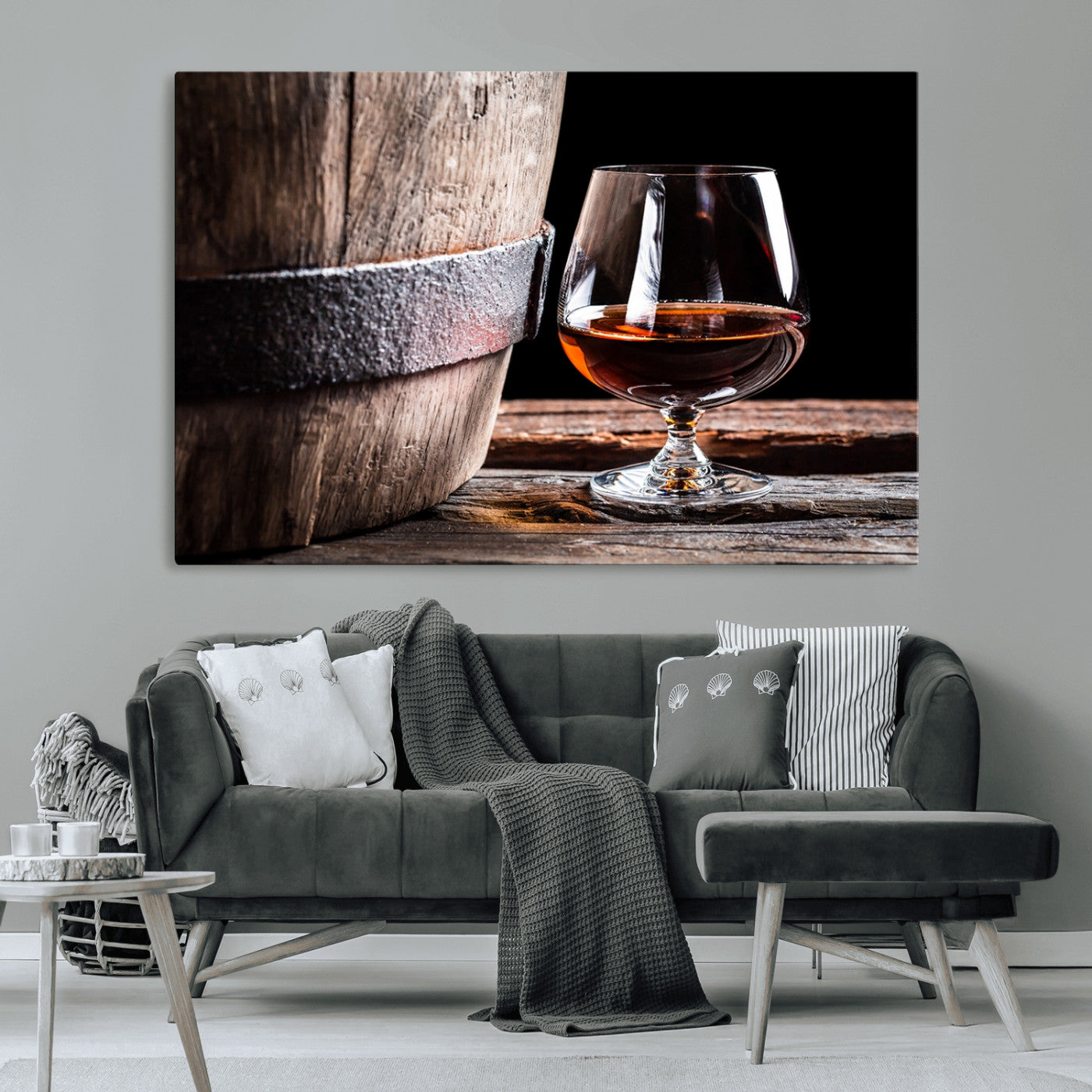 -Scots Whiskey Wall Art Canvas Print