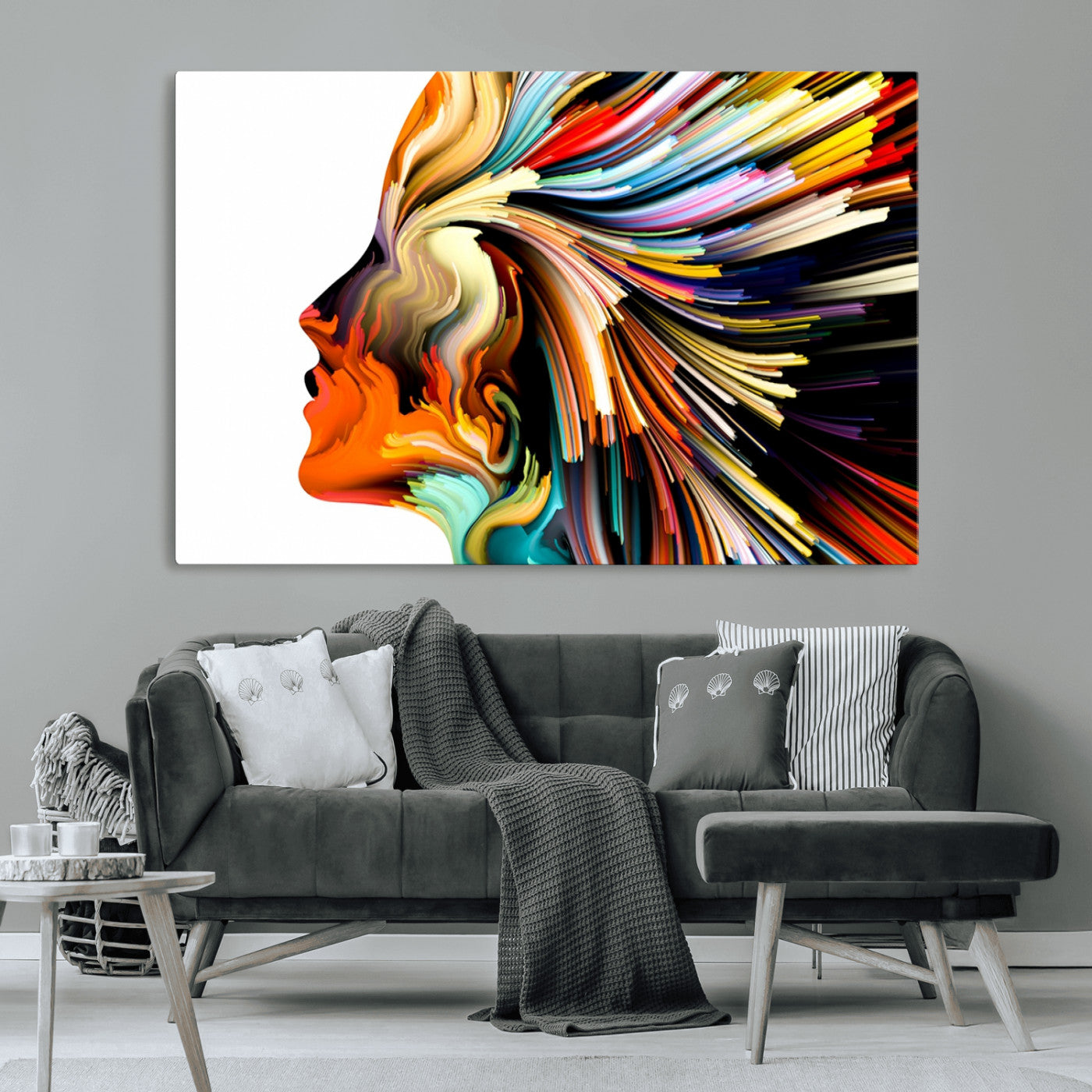 -Profile Colors Canvas Print