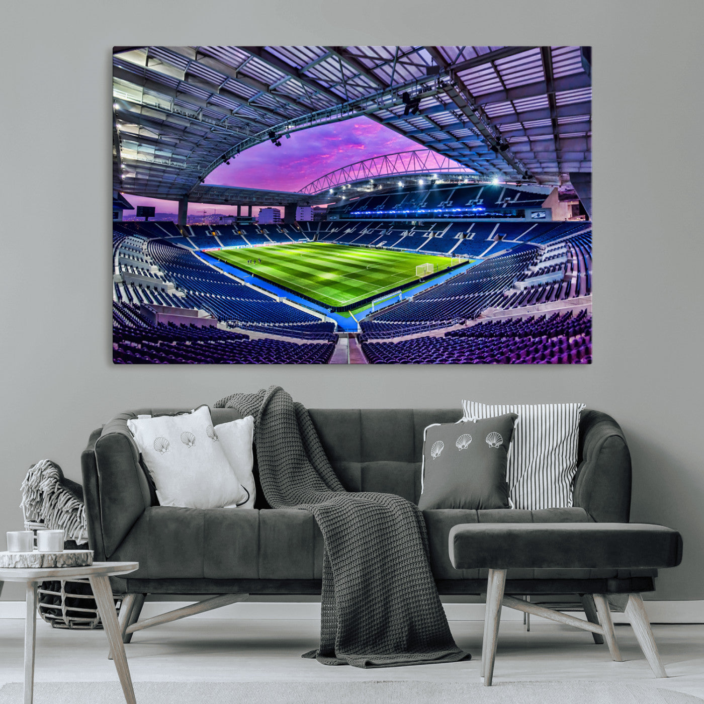 10851-MGV-CV-36X24-FC Porto Soccer Team Print Canvas- Dragon Stadium Wall Art Canvas Print