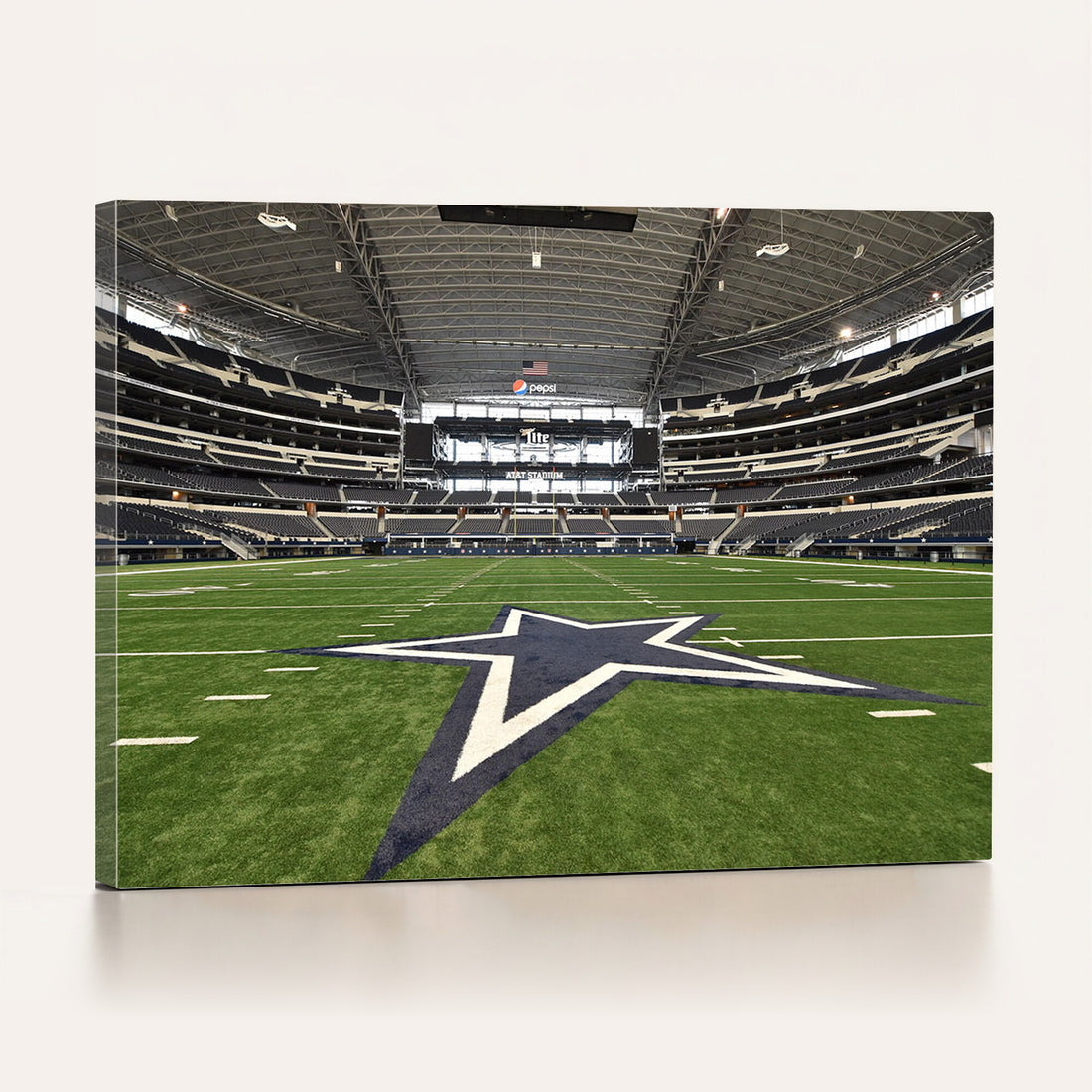 Dallas Cowboys Football Team Print - Arlington AT&T Stadium
