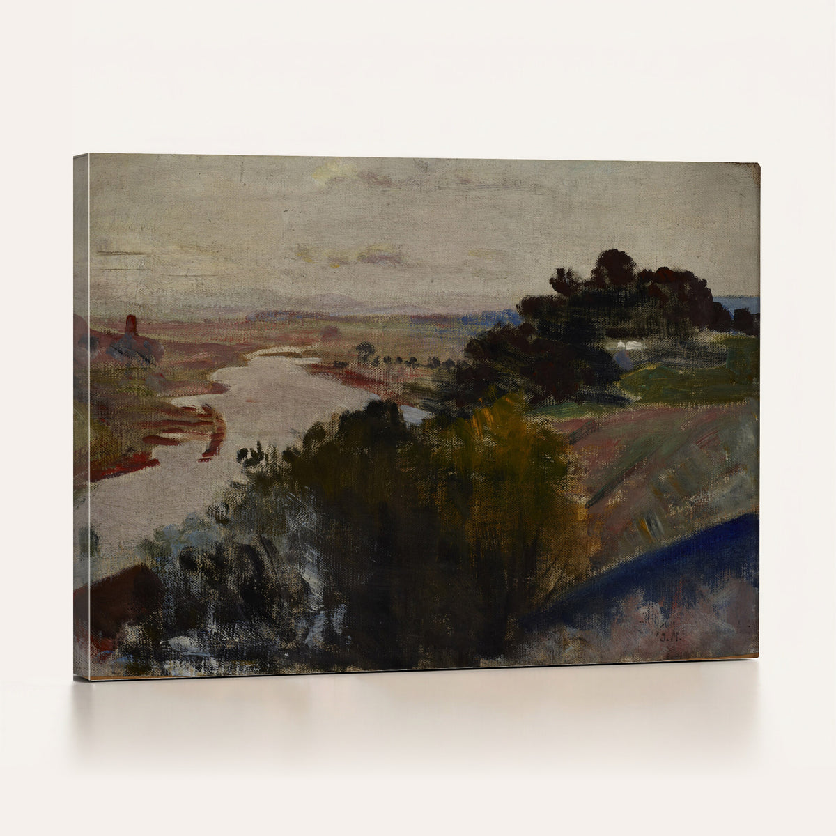 55507874-_Poster-30x20 - Jacek Malczewski Landscape at the Vistula Wall Art Canvas Print