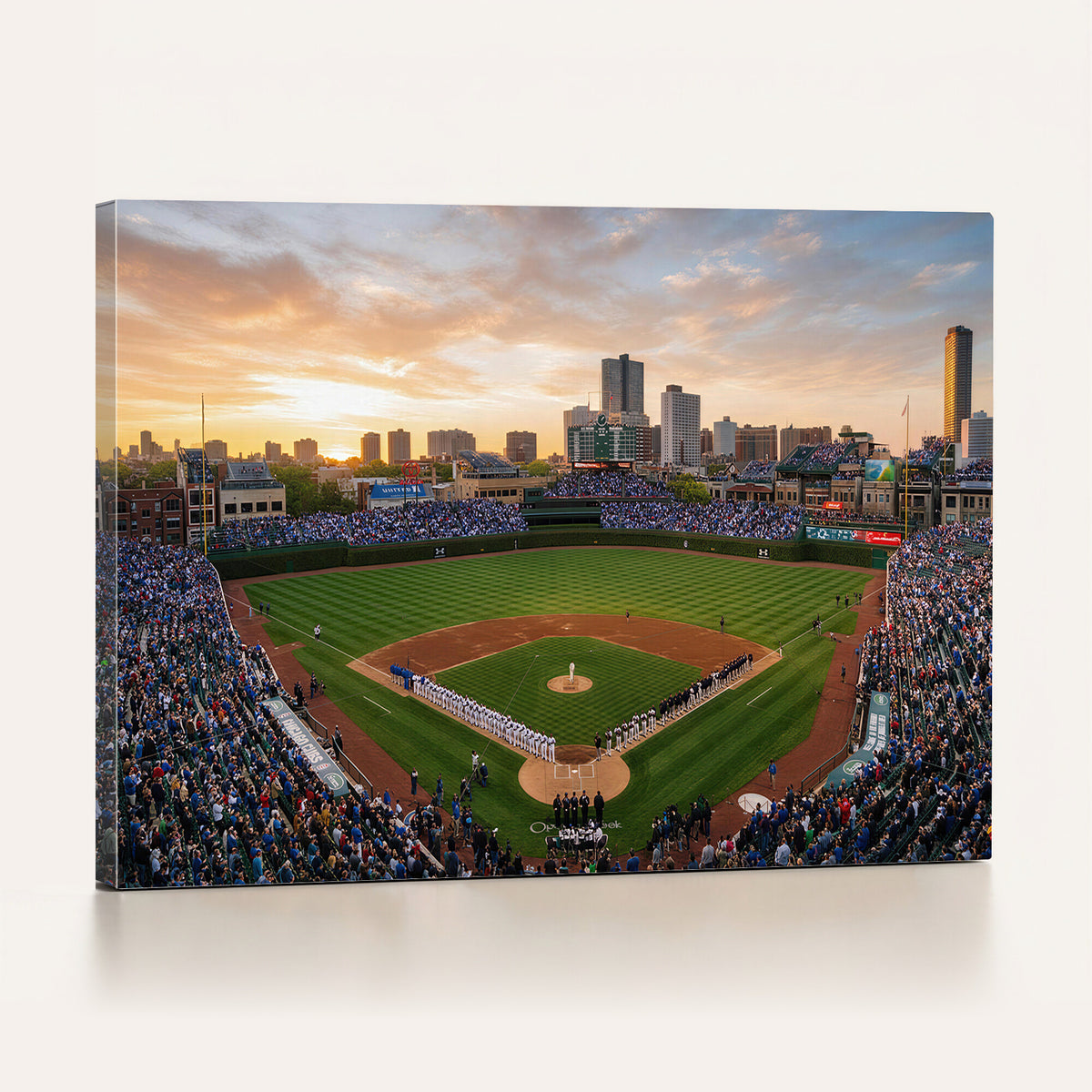 76885212-MGV-CV-36X24 - Stadium Wall Art Canvas Print