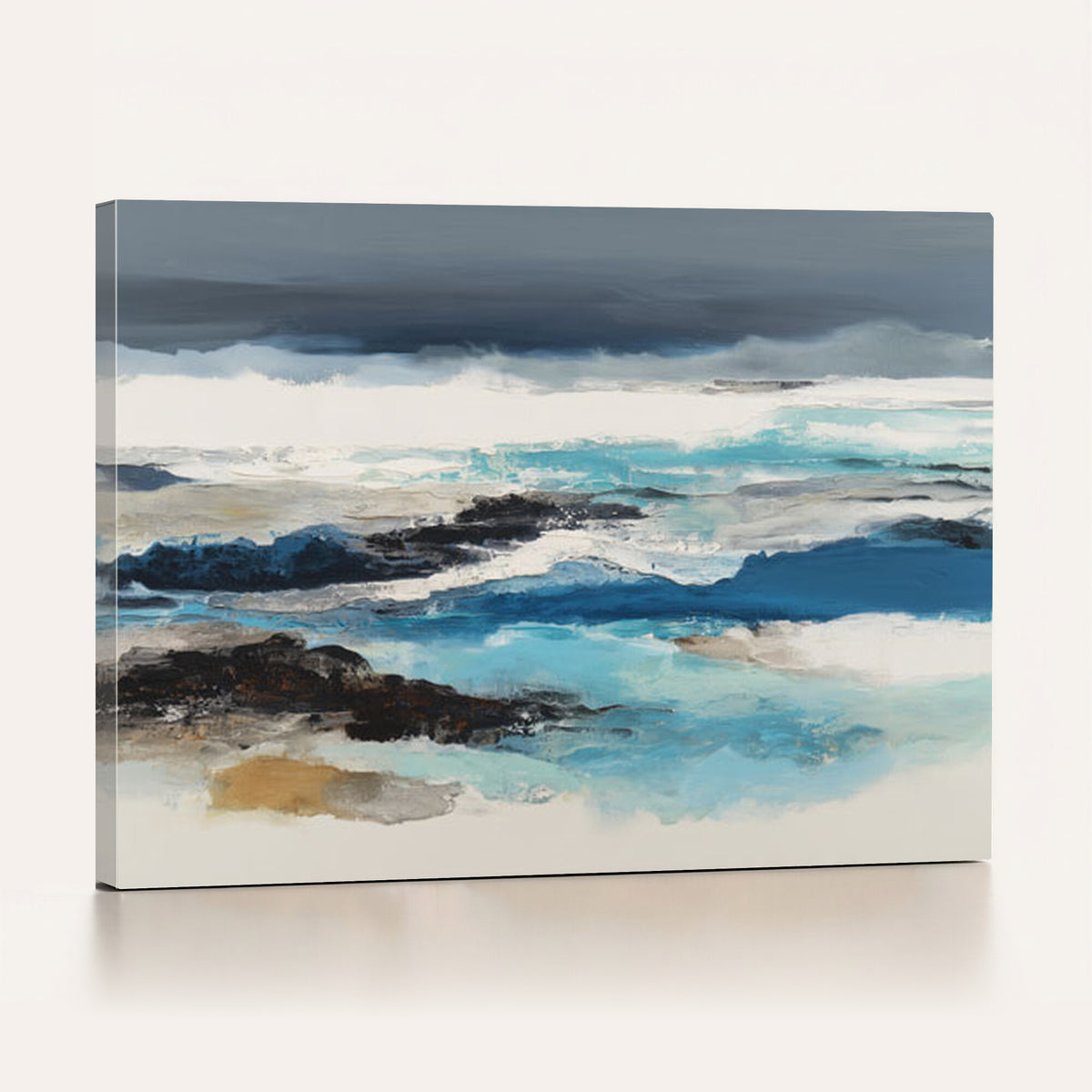 53645131-MGV-CV-36X24 - Extra Large Abstract Wall Art Canvas Print