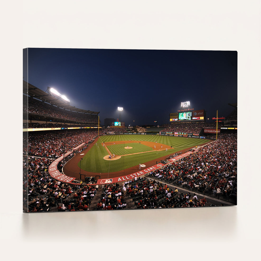 Los Angeles Angels Baseball Team Print, Anaheim Angel Stadium Wall Art