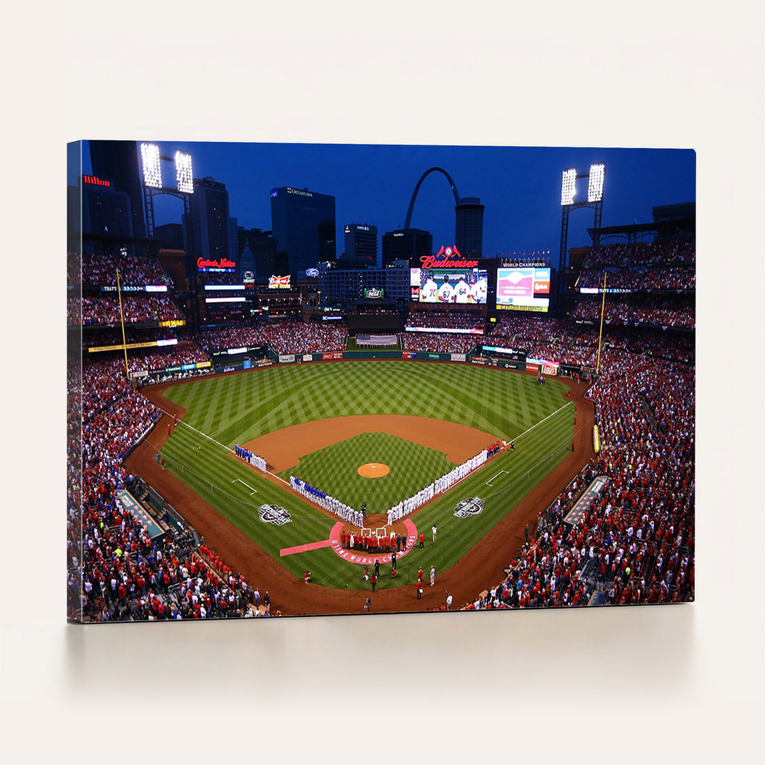 St. Louis Cardinals Baseball Team Print, Busch Stadium Wall Art