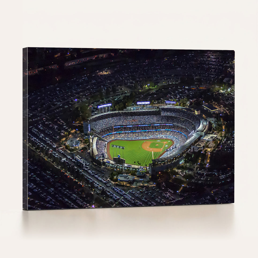 Los Angeles Dodgers Dodger Stadium Wall Art Canvas Print