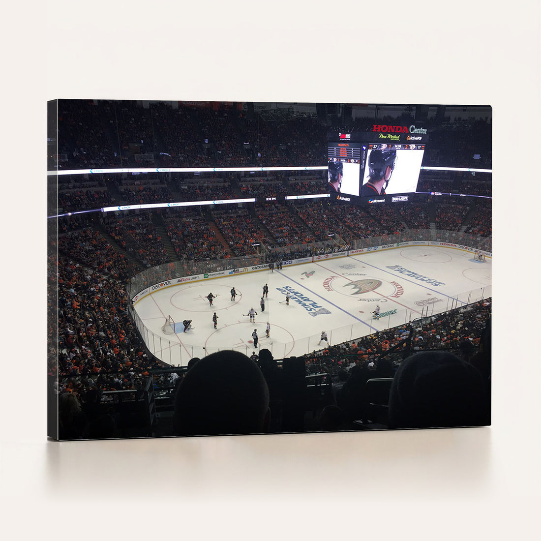 Honda Center California Anaheim Ducks Hockey Stadium Wall Art