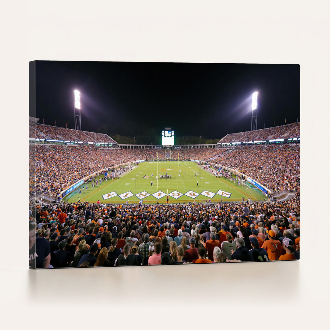 Virginia Cavaliers Football Team Print, Charlottesville