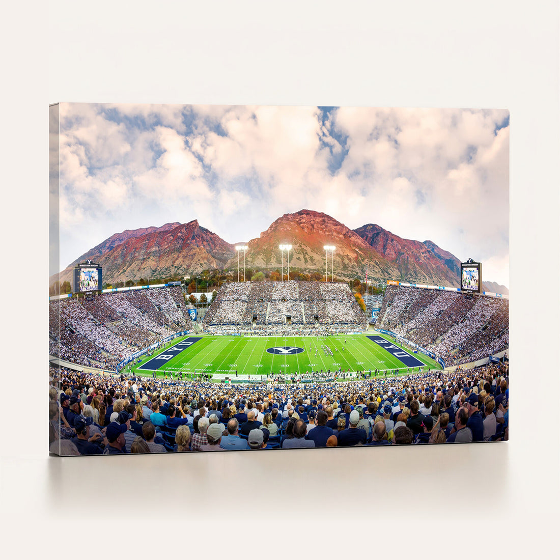 Brigham Young University Cougars Football Team Print, Provo
