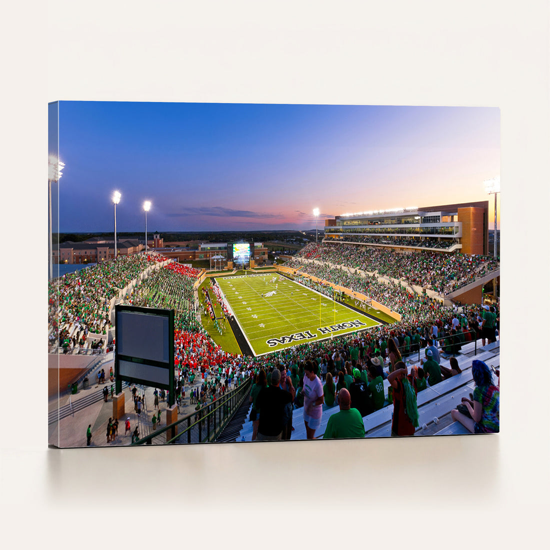 University of North Texas Mean Green Football Team Print
