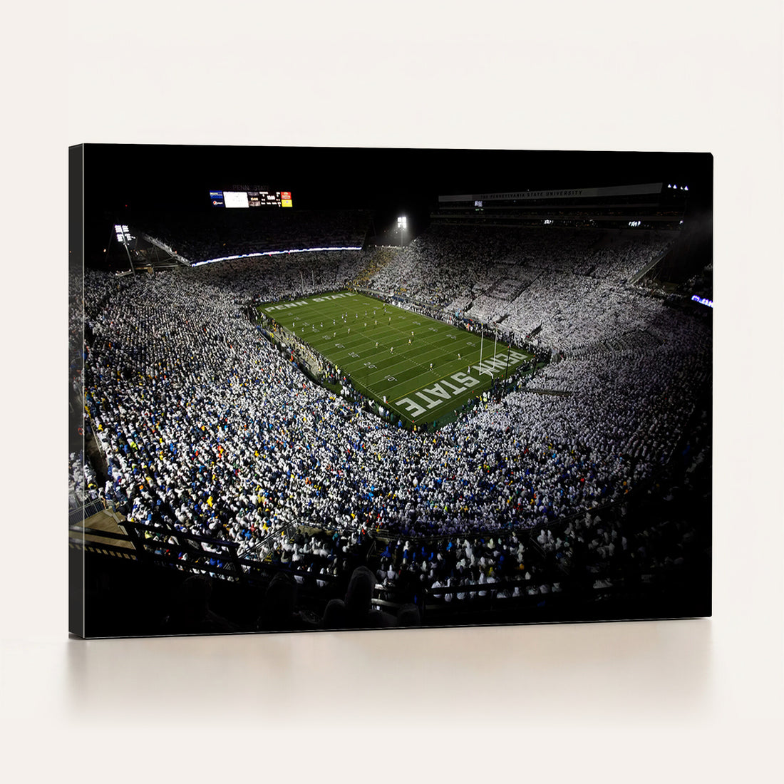 Penn State Football Stadium Wall Art, Beaver Stadium Canvas