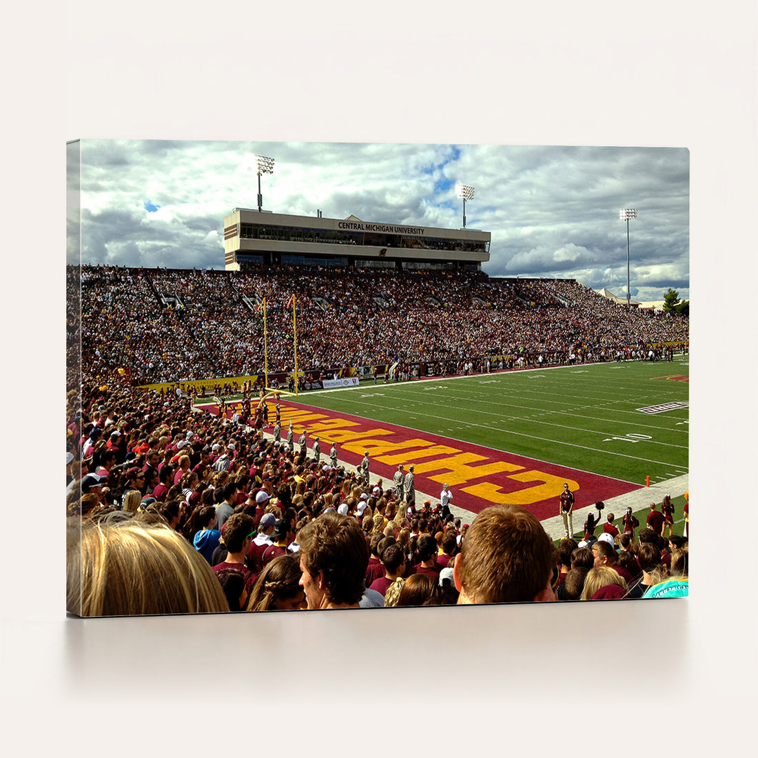 Central Michigan University Chippewas Football Team Print