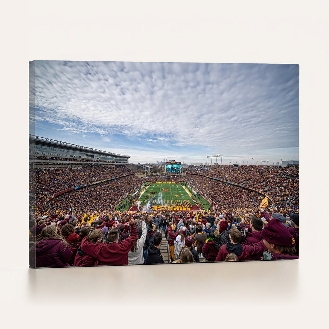 University of Minnesota Golden Gophers Football Team Print, Framed and Ready to Hang