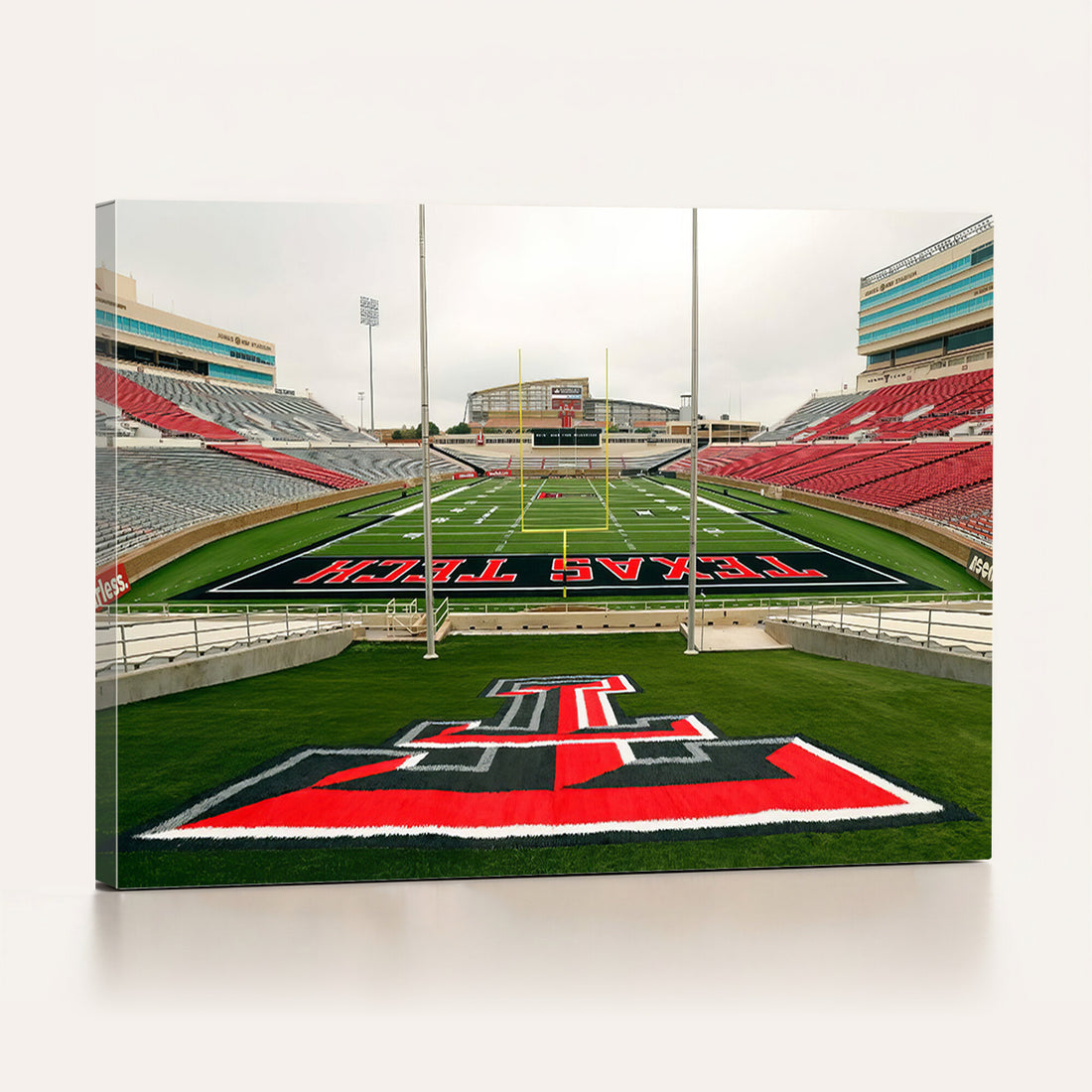 Texas Tech Red Raiders Football Team Print, Lubbock Jones AT&T Stadium