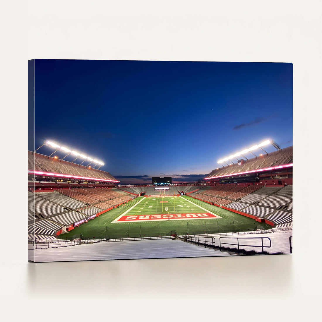 Rutgers Scarlet Knights Football Team Print, Piscataway SHI Stadium