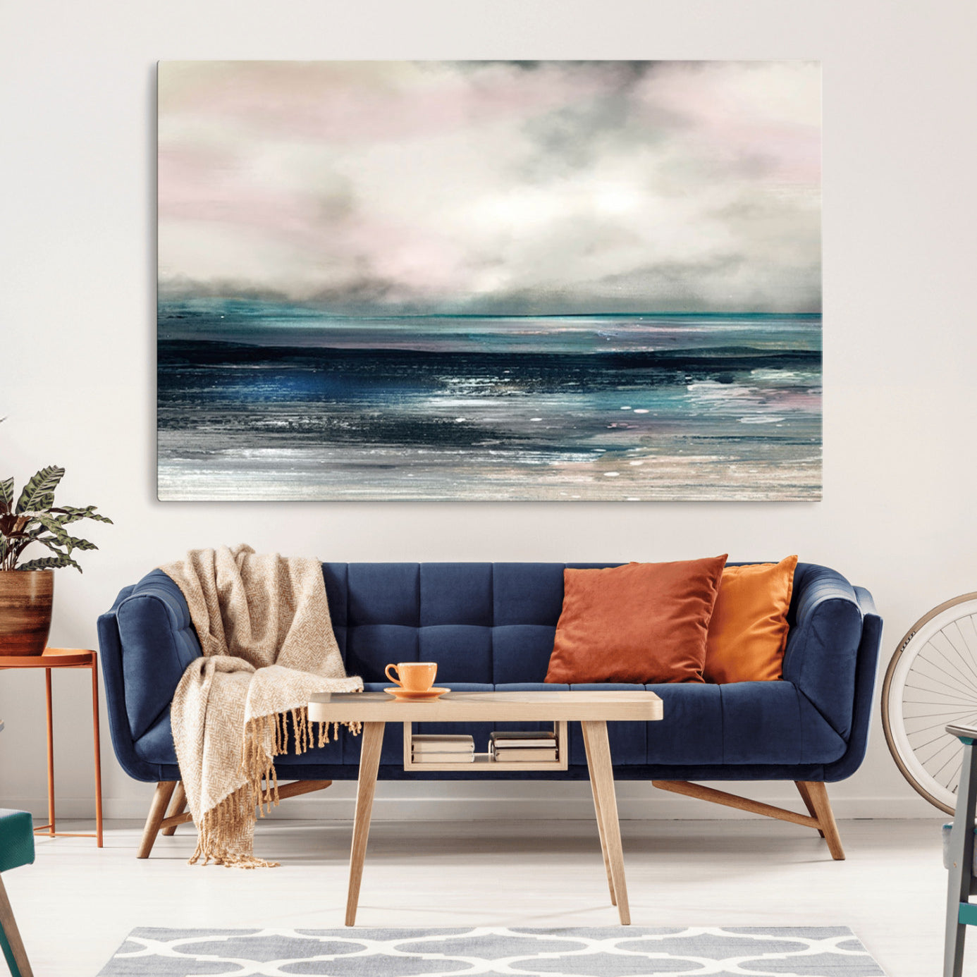 63797-MGV-CV-36X24-Contemporary Abstract Wall Art Canvas Print