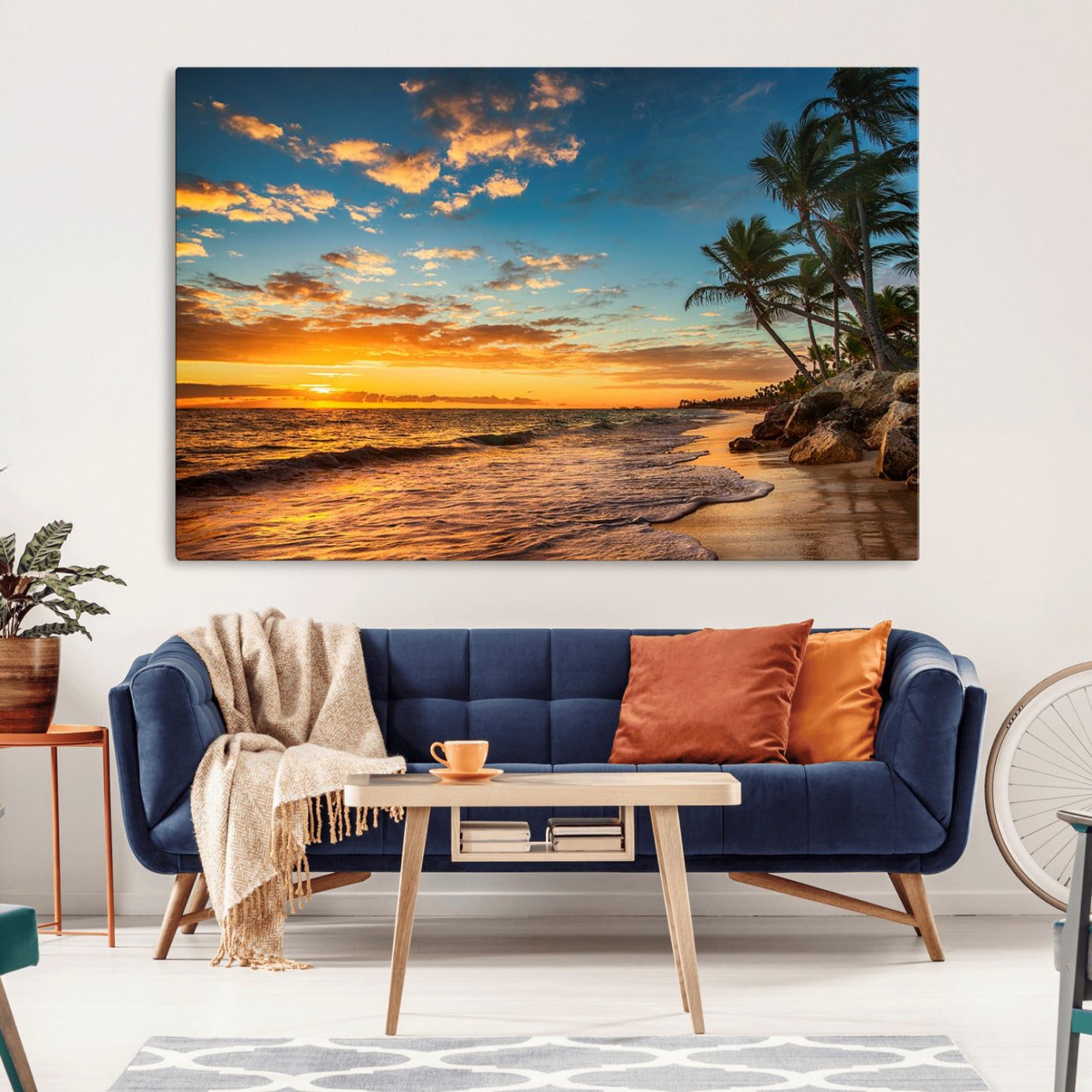 26281-MGV-CV-36X24-Sunset Wall Art Canvas Print