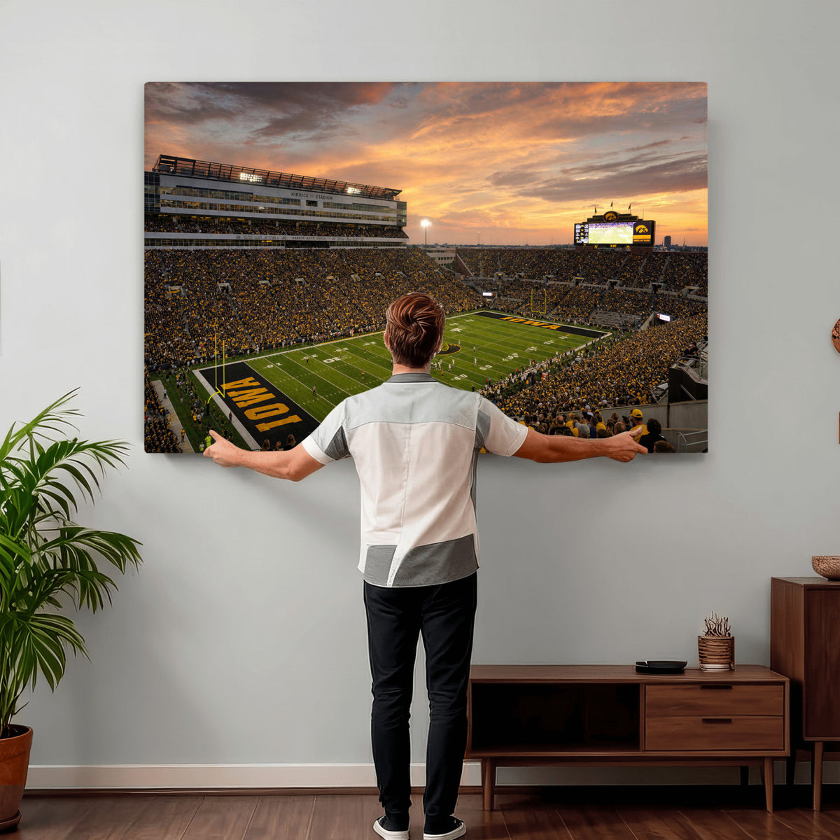 84993181-MGV-CV-36X24 - Stadium Wall Art Canvas Print