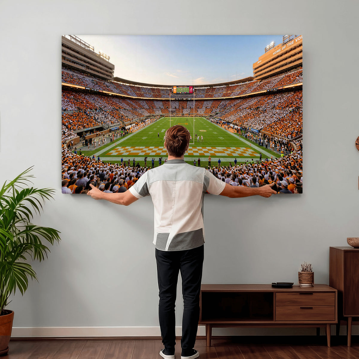 74509135-MGV-CV-36X24 - Stadium Wall Art Canvas Print